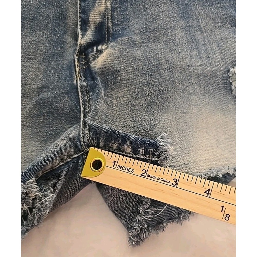 Jessica Jeans Women's Large Stretch Denim Shorts - Picture 4 of 8